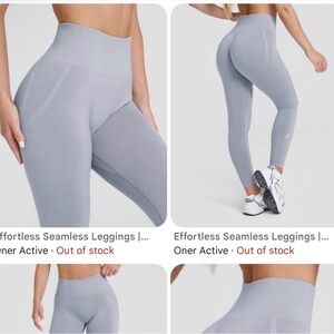 Oner Active Effortless Seamless - Metal Gray